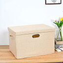 収納BOX 収納ボックス 収納ケース フタ付き 折りたたみ 小物 小物入れ 布 蓋付き収納ボックス ふた付き 様式2 蓋付き 38*27*27 布製収納ボックス...