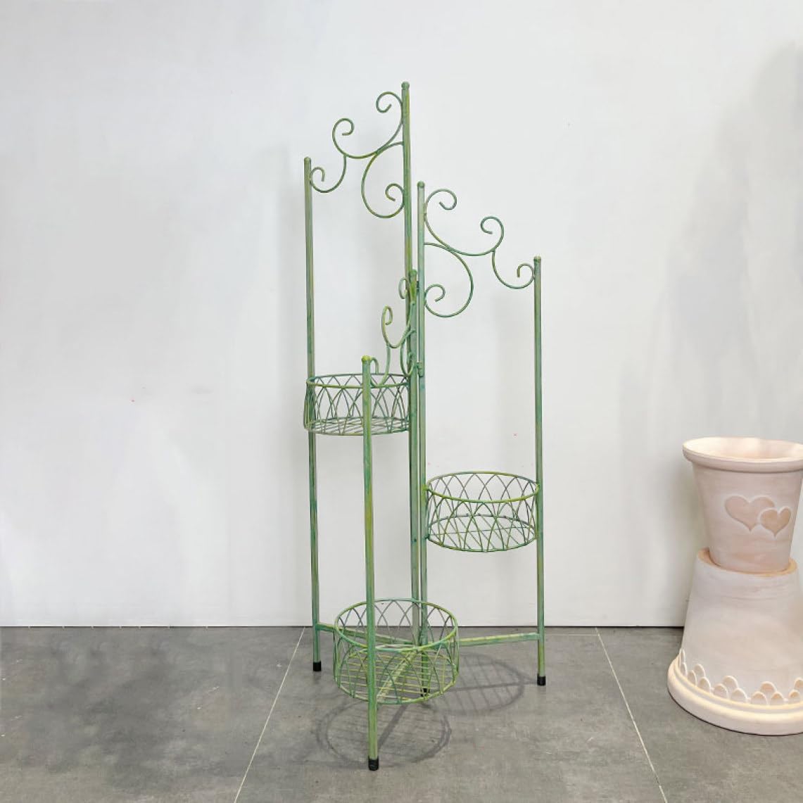 多段式 フラワースタンド プランター スタンド ガーデンラック ガーデニング プランター 花台 植物スタ..