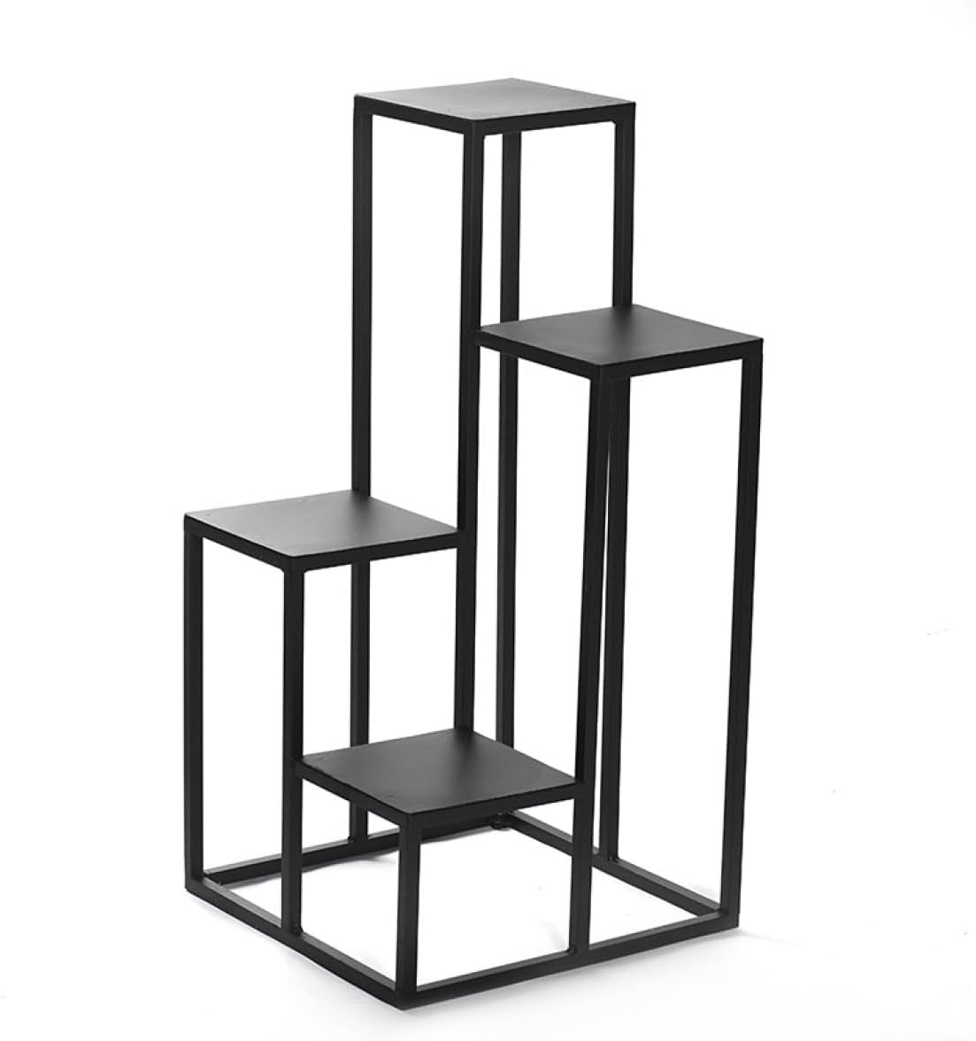 フラワースタンド 花台 室内 アイアン 3連式 プランタースタンド 花台 植木鉢台 100cm ガーデンラック ..