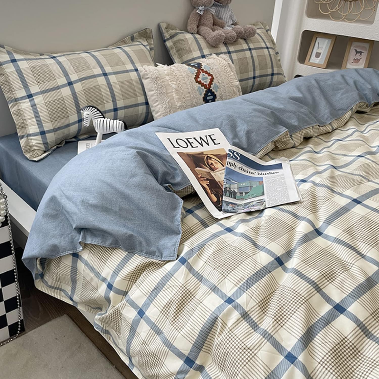 布団カバー 3点セット 1.2m シングル 150×200cm おしゃれ 可愛い 寝具カバーセット 和風 シンプル 掛け..