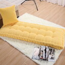 フロアクッション シートクッション ロング ソファー用 長い座布団 厚め 55*190cm おしゃれ 洗える お昼寝マット 長方形 北欧 大きめ 折りたたみ ロ...
