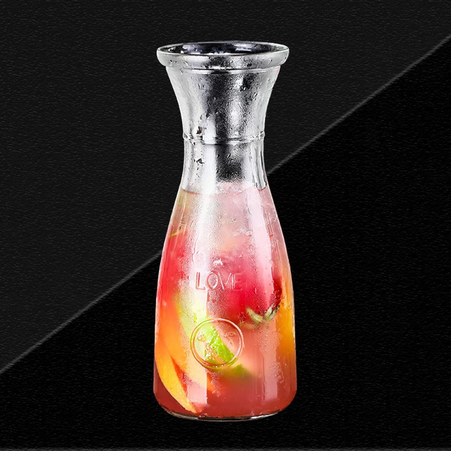 ガラスコップ 500ml オフィス 家族/バー/ピクニック/パーティーに最適 雑貨 家用 可愛い お茶 お酒 贈り物 飲み物 キッチン用 耐熱 ジュース ミルク ティー コーヒーカップ マグカップ カ