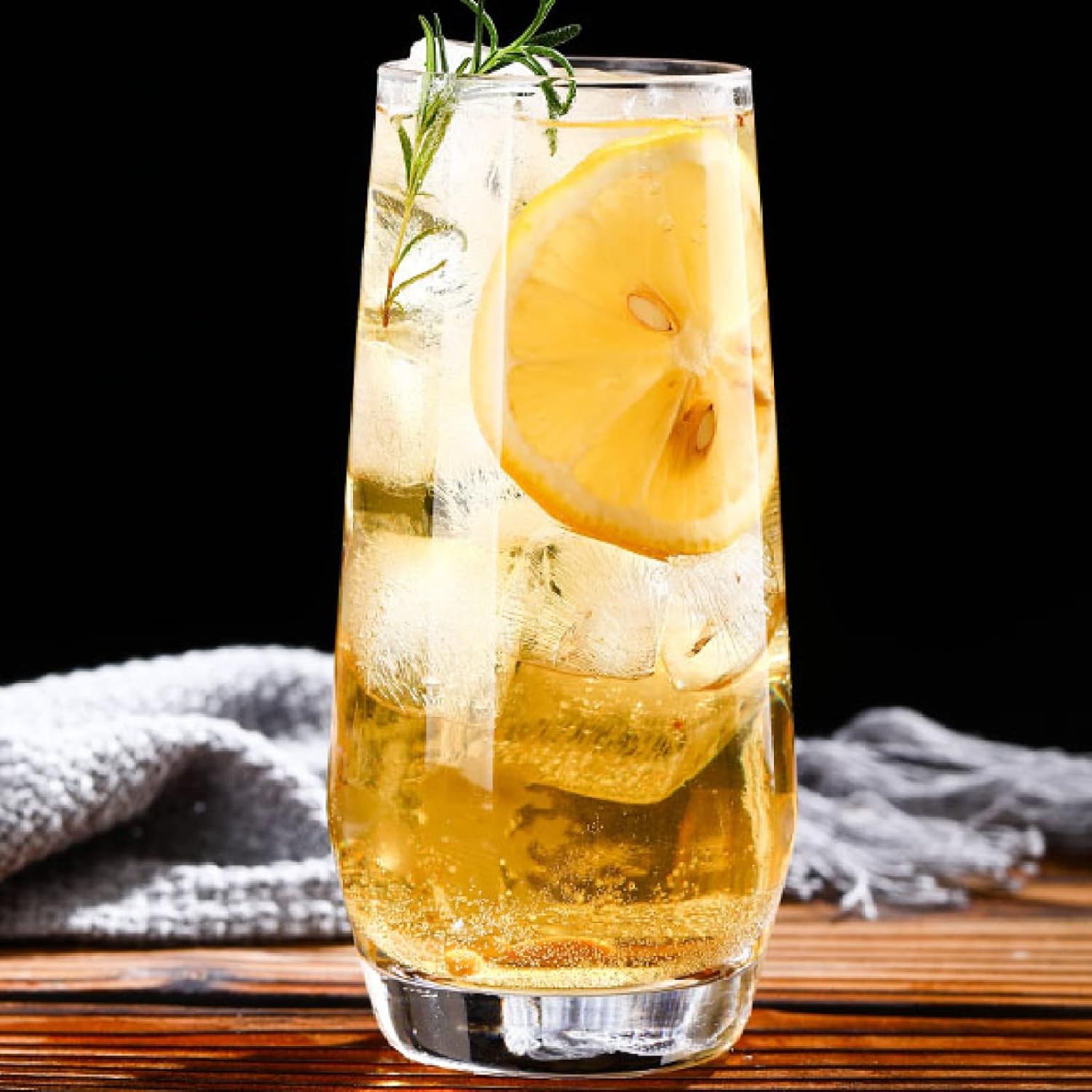 ガラスコップ 540ml 2個 オフィス 家族/バー/ピクニック/パーティーに最適 雑貨 家用 可愛い お茶 お酒 贈り物 飲み物 キッチン用 耐熱 ジュース ミルク ティー コーヒーカップ マグカッ