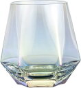 ウイスキーグラス 300ml 酒ガラス プレゼント ギフト 結婚式 ダイヤモンドグラスクリスタルグラス カクテルグラス 家族/バー/ピクニック/パーティーに最適...