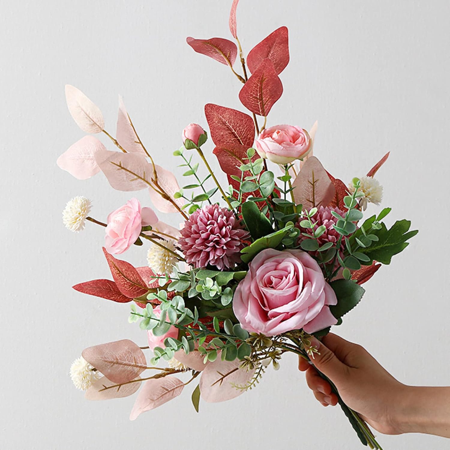 造花 ひまわり カモミール リトルデイジー ピンク 観葉植物 家庭/リビング/ポーチ/ダイニングテーブル/..