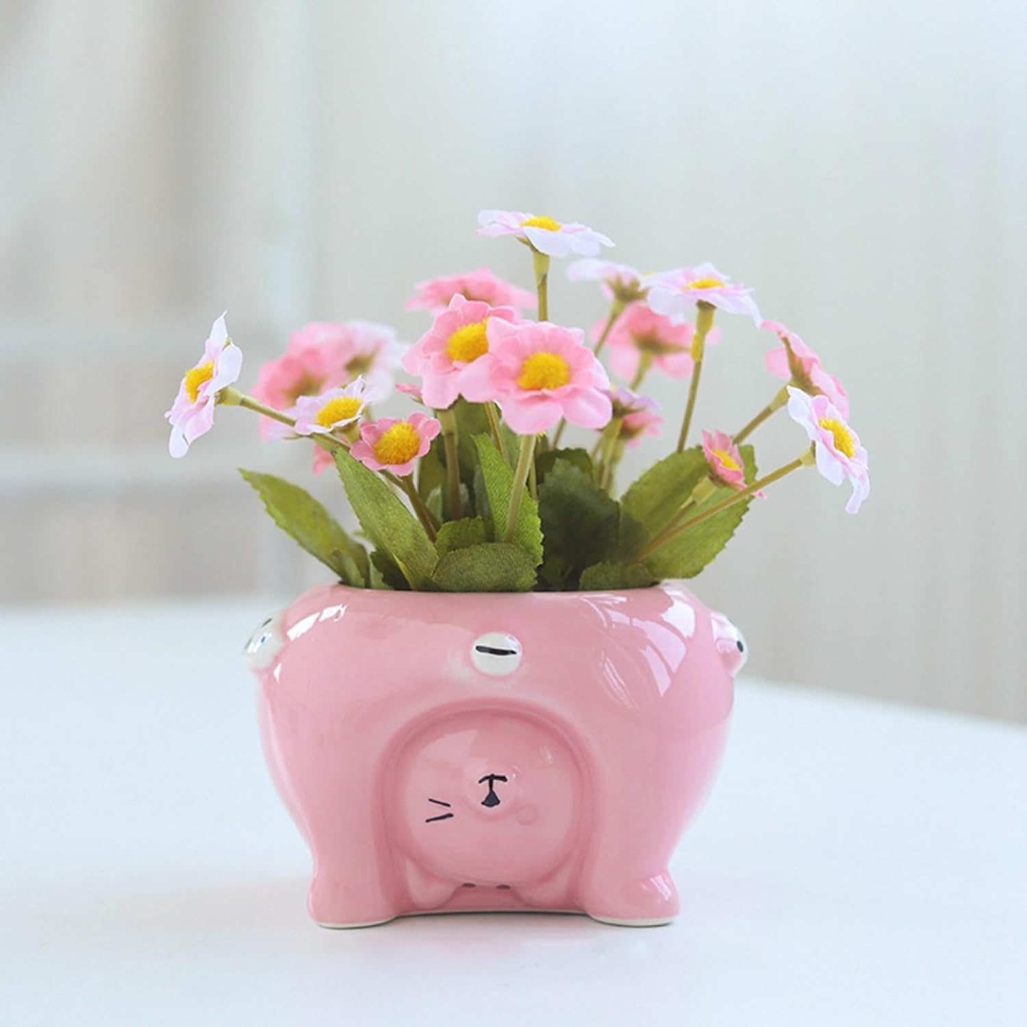 造花セット インテリア ミニ 卓上 絹花の花束 北欧 キレイ フェイクフラワー ブーケ 枯れない花 オフィ..