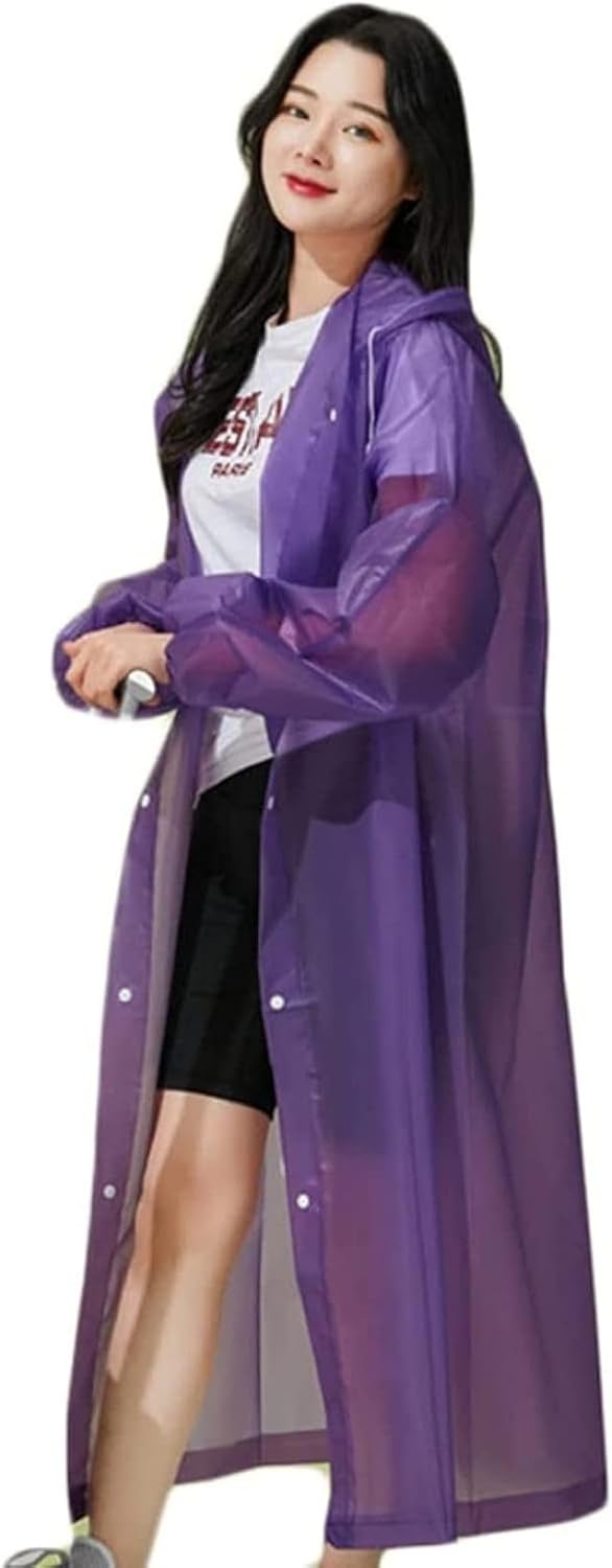 レインポンチョ レインコート レディース 自転車 ロング丈 雨合羽 軽量 梅雨対策 ポンチョ 雨具 男女兼用 防塵防雪 完全防水 袖つき 繰り返し使える