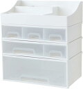 収納ボックス プラスチック オーガナイザー 机上用品 寝室 卓上 文房具 化粧品 事務用品 文書 化粧台 マルチシーン使用 小物収納 小物ケース アクセサリーオーガナイザー