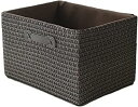 収納ボックス 収納ケース 深型 持ち手付き 藤編みかご バスケット 小物入れ 38*27*23cm 天然籐 ナチュラル おしゃれ 藤バスケット かご 手工芸品 ホテル用 細かい物の整理 小物整理かご