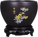 植木鉢 陶器鉢 プランター受け皿付き 穴付き おしゃれ 鉢 鉢植え インテリア 部屋 オフィス 北欧 室内 陶器鉢 穴あり プラントポット 鉢植え キャベツ型 通気性 飾り 観葉植物 多肉植物 プラン