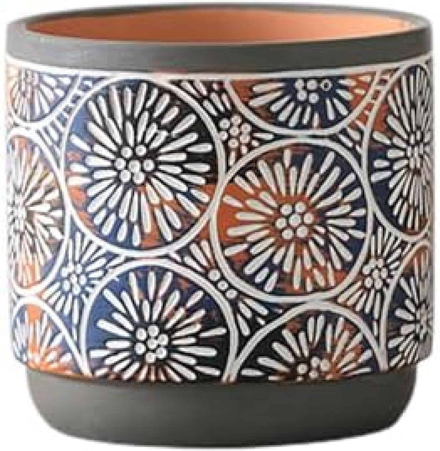 植木鉢 シンプル おしゃれ 陶器鉢 大型 プランター 穴付き 鉢植え 通気透水 室内と屋外 円筒形鉢 部屋 ..