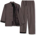 セットアップ メンズ 2点上下セット M-4XL 秋冬 裏起毛 綿麻 長袖 ゆったり カジュアル 無地 通気性 通勤 通学 日常 開襟 男性用 部屋着 トップス ズボン パンツ ロングズボン カーディ
