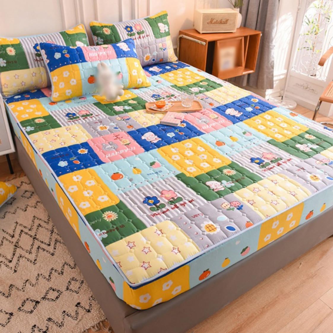 ベッドのカバー 敷きパッド ベッドシーツ 単品 サンゴフリース あったか 暖かい 柔らかい 快適 ベッド..