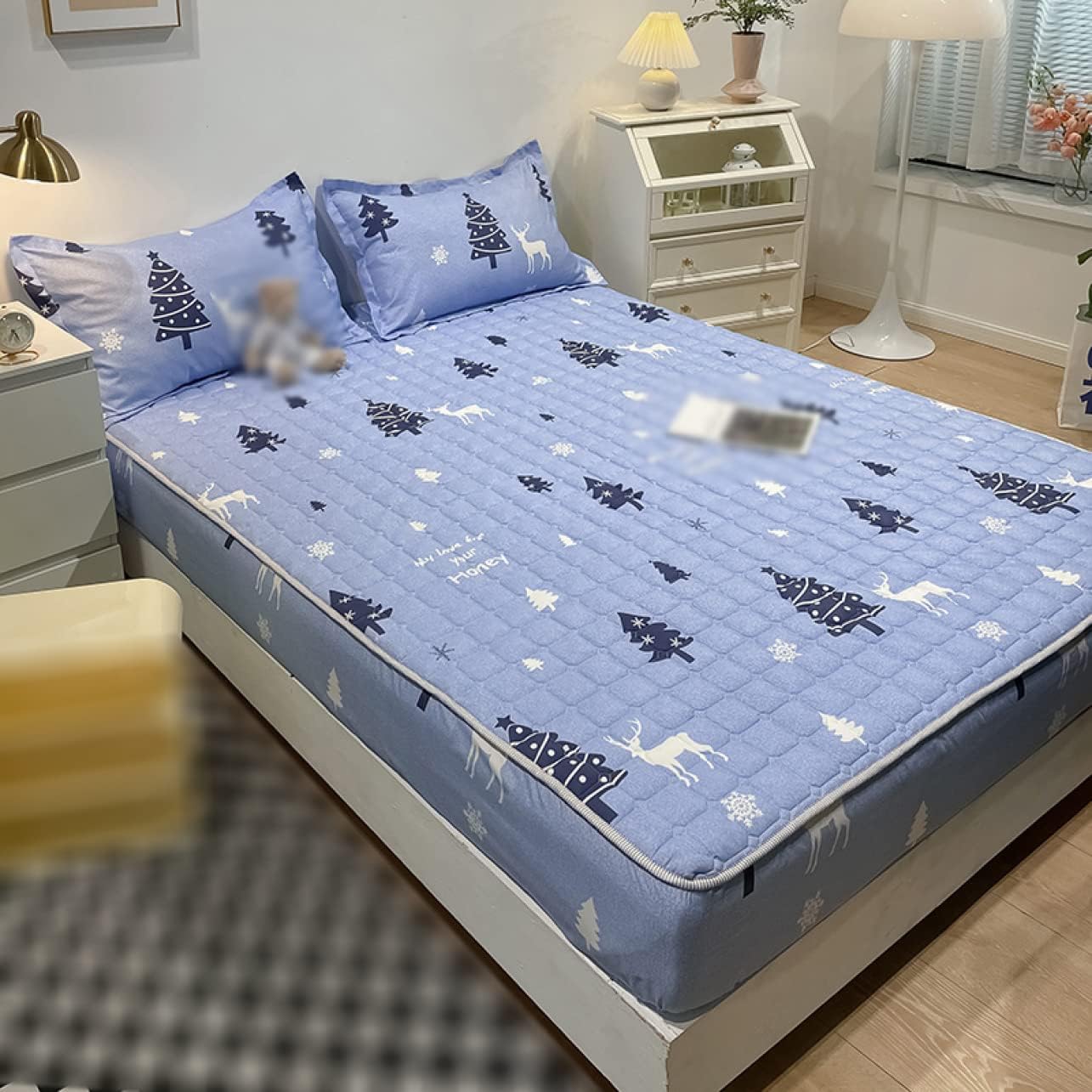 夏でも冬でもふわさら敷きパッド 一体型 BOXシーツ シングル パッド一体型ボックスシーツ ダブル ボッ..