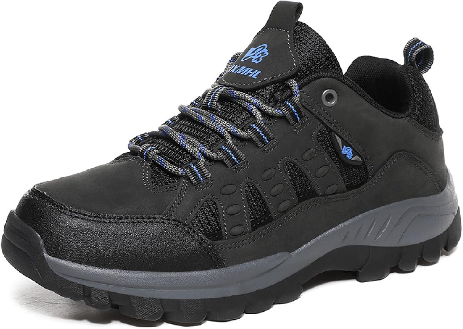 ハイキングシューズ カジュアル メンズ靴 トレッキングシューズ 登山靴 メンズ 安全靴 ウォーキングシューズ 疲れない 通気性 軽量 トレーニング アウトドア キャンプシューズ 幅広 防滑 耐摩耗ソー