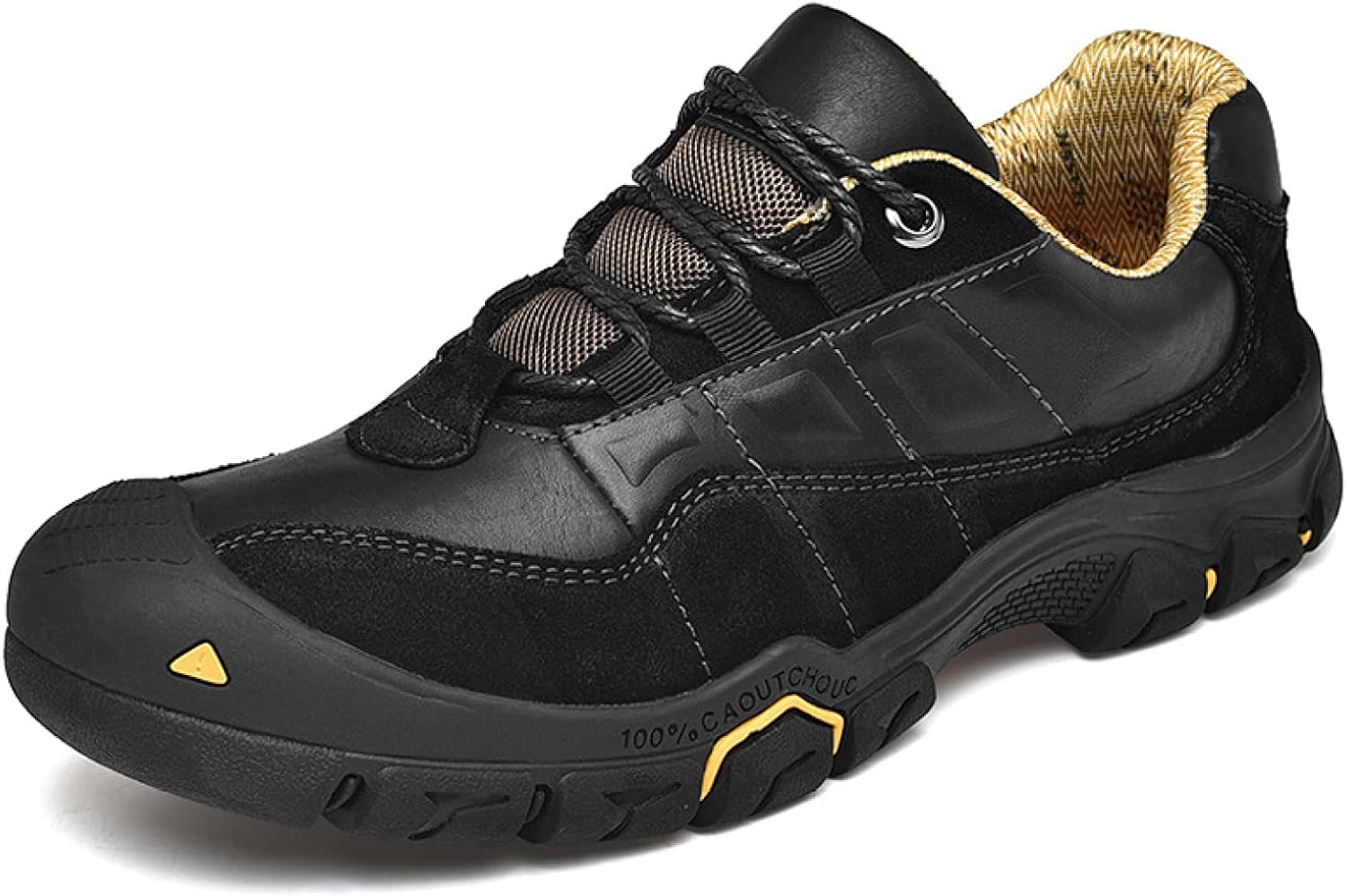 トレッキングシューズ メンズ トレッキングシューズ 本革 防水 軽量 登山靴 メンズ ハイキングシューズ アウトドアシューズ ウォーキングシューズ 衝撃吸収 クッション 通気性 蒸れない 幅広 厚底