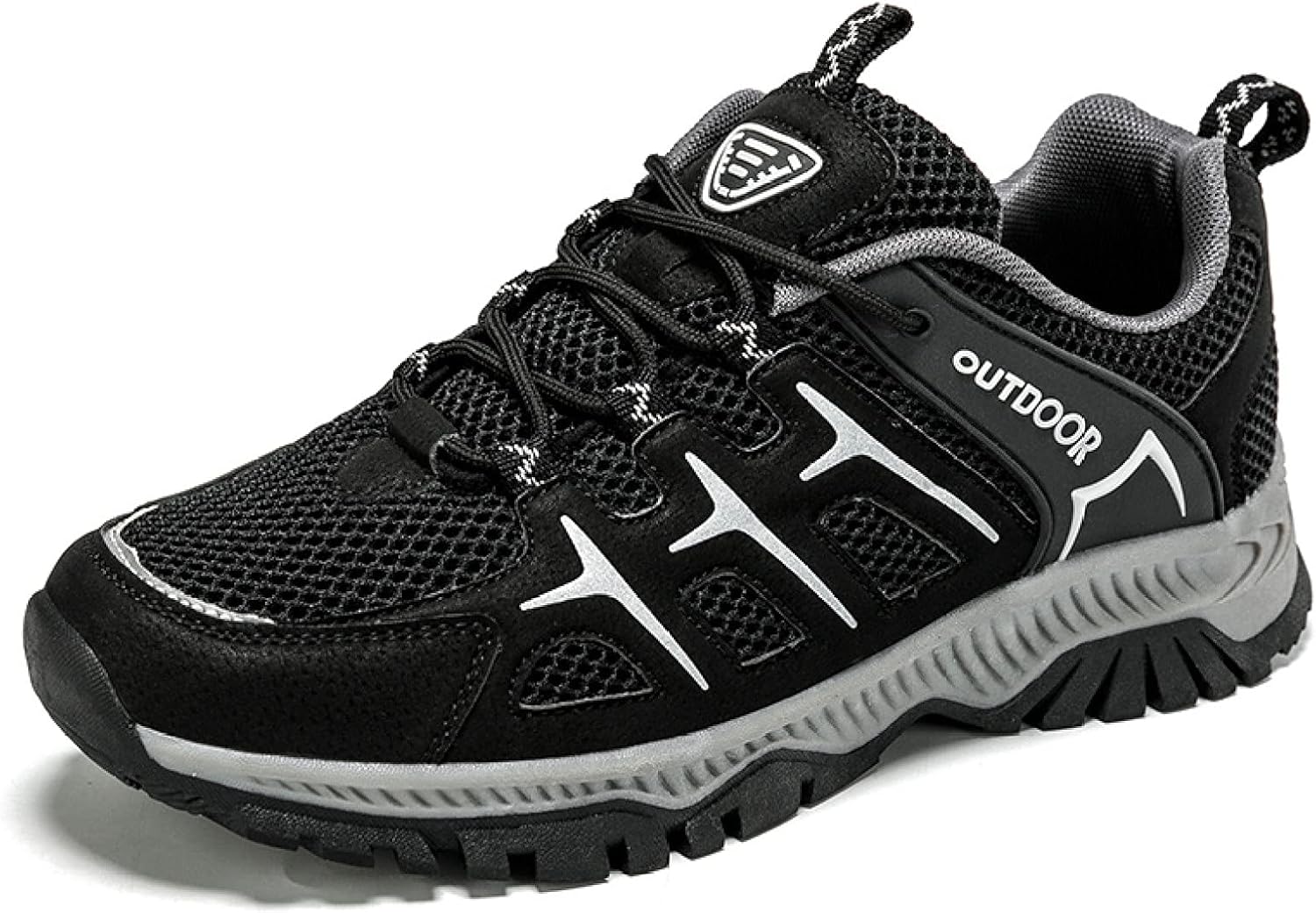 メンズ トレッキングシューズ 通気 男女兼用 カジュアル アウトドア スポーツシューズ ラバーソール 防..