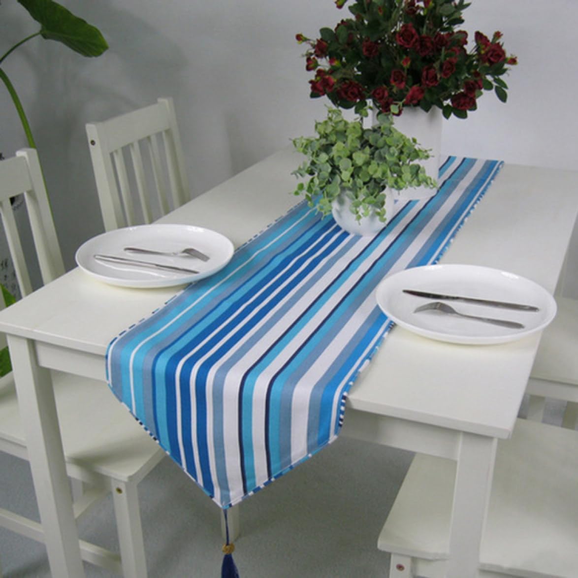 テーブルランナー テーブルセンター ラミネート 32*160-220cm 洗濯 カラー1 織物 防水 食卓 ギフト ク..
