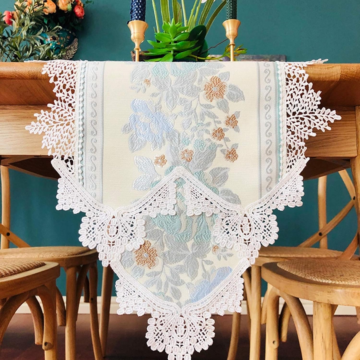 上品 豪華 テーブルランナー 優雅 テーブルクロス 食卓カバー テーブルカバー テーブルマット 簡約 レ..