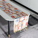 テーブルランナー 北欧風 長方形 タッセル付き モダン 亜麻 テーブルランナー 洗える おしゃれ 厚手 カラー 33*210 良い手触り テーブルセンター デコ...