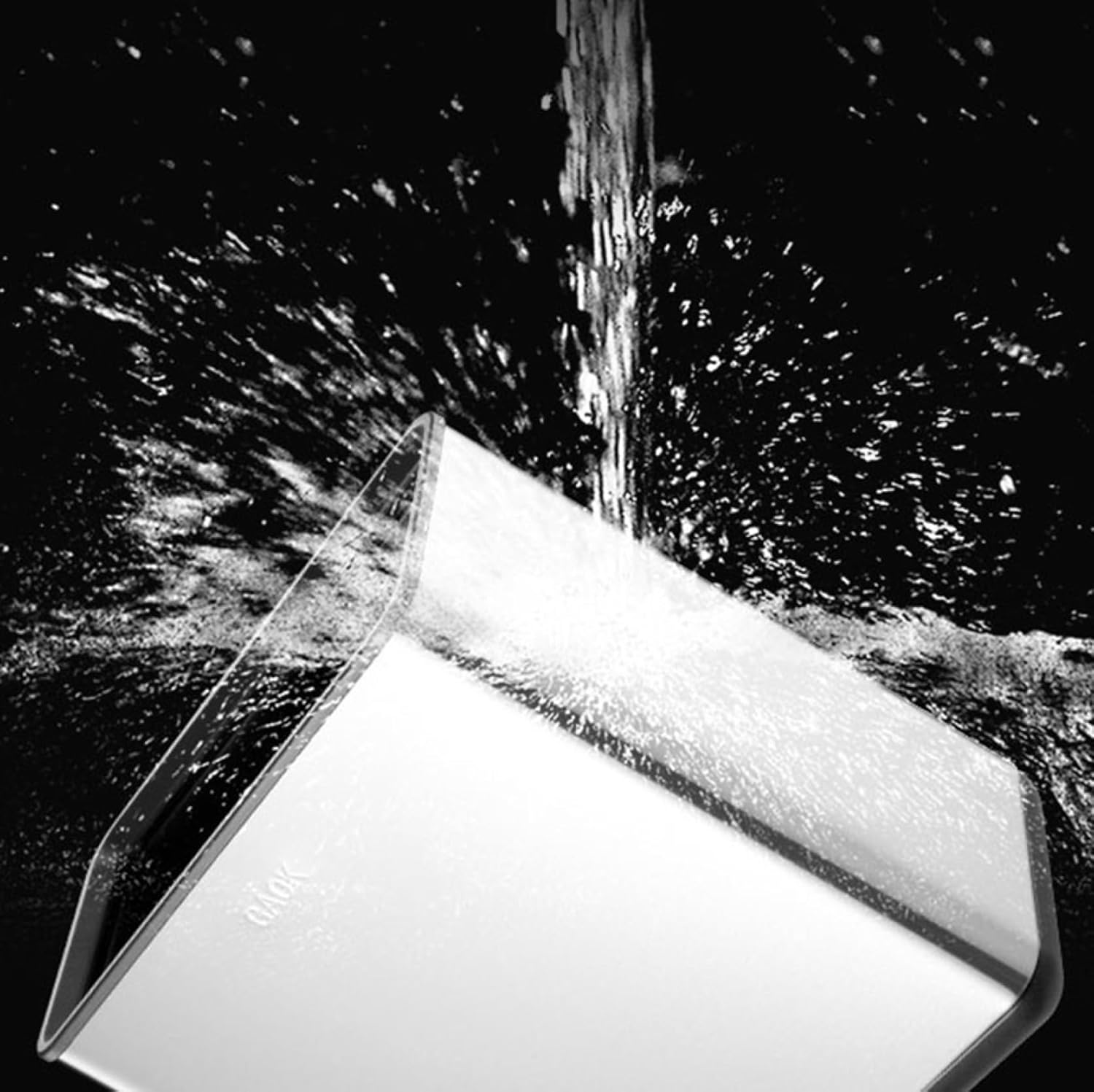 ゴミ箱 フタなし 8L ダストボックス 角型 ごみ箱 ゴミ袋が見えない スリム おしゃれ シンプル 抗菌 部屋 キッチン リビングルーム トイレ 浴室 オフィス用 スチール [3]