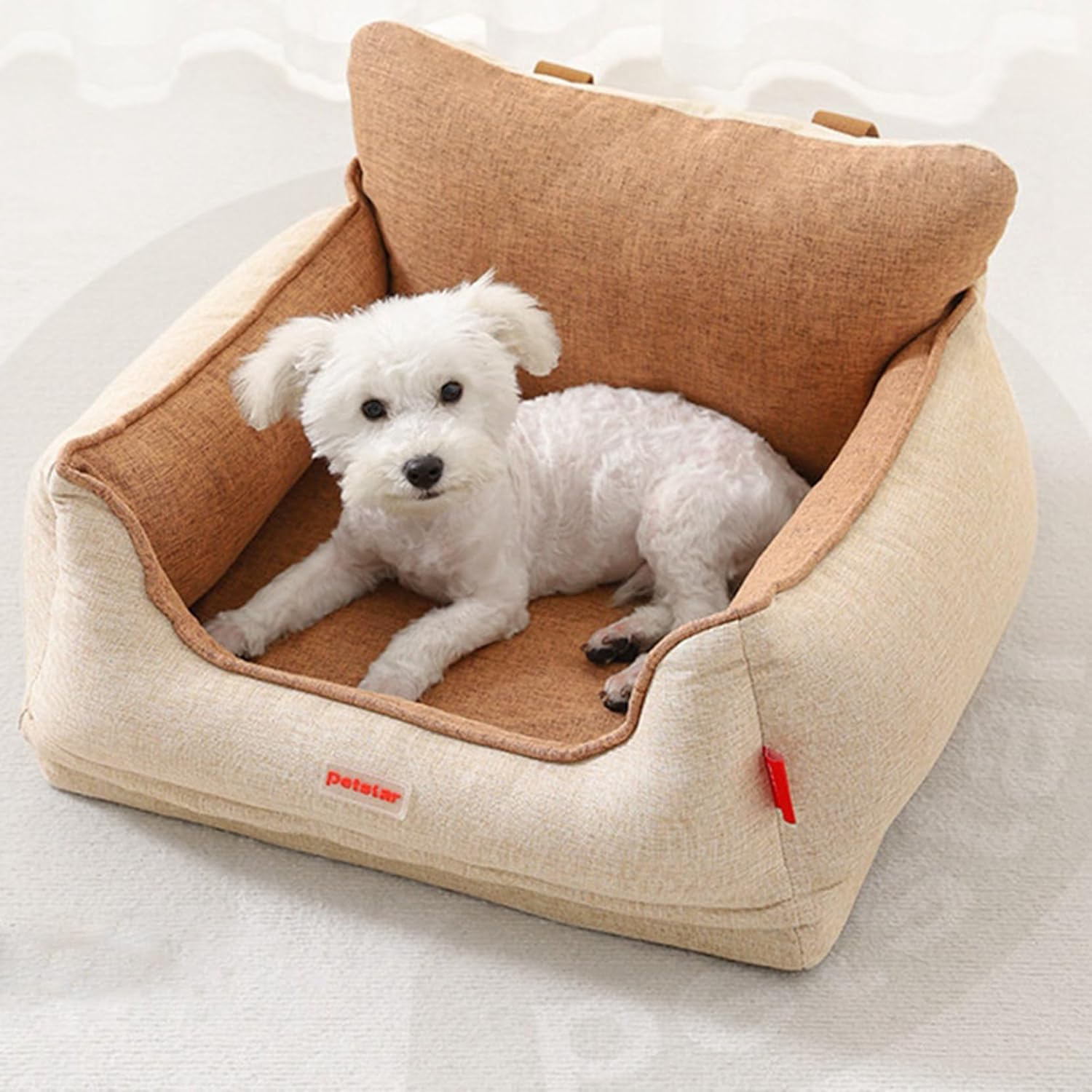 車用 ペットシート 助手席用 全車種汎用品 7kg以内 全種犬猫用 車用安全シート カーシートカバー 飛び..