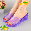 かかとなし 厚底 サボ サンダル ウェッジ ソール ヒール 美脚 ミュール オープントゥ オフィス 幅広 甲高 ウェッジ ウェッジソール ウェッジサンダル おし...
