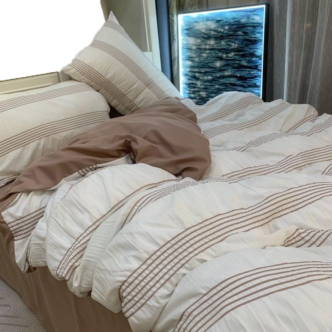 羽毛布団カバー かわいい コットン 冷感 掛け布団カバー 気持ちよく快眠 シングル 寝具カバー 北欧 寝..