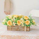 木柵 造花セット 枯れない花 シルクフラワー 本物そっくり 水やり不要 長持ち 北欧 田園風 インテリア 喫茶店 部屋飾り 美術館 造花芸術 開店祝い 撮影用小...