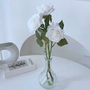 バラ 造花 オンシジューム 花瓶付き 本物そっくり 枯れない花 インテリア 写真撮影 お祝い プレゼント 部屋飾り 喫茶店 装飾花 水換え不要 長持ち 造花芸術...