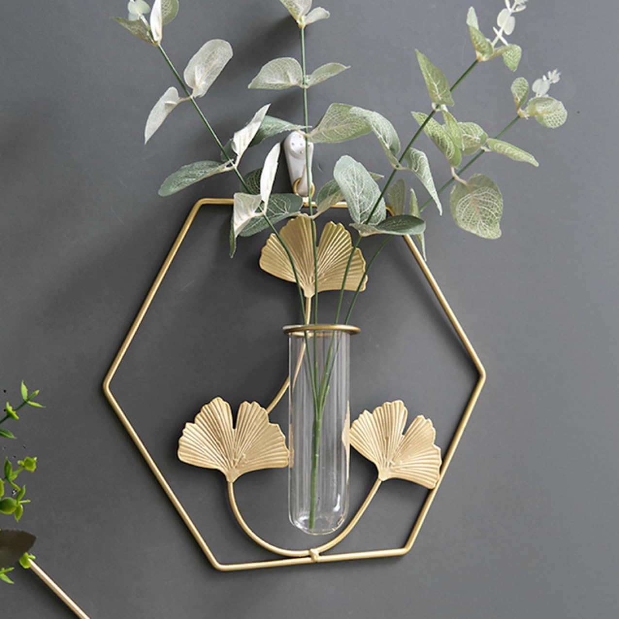 一輪挿し 壁掛け 花瓶 かびん フラワーベース 花 ウォール ベース シンプル おしゃれ アンティーク ガラス インテリア 円形 四角 ユニーク 玄関 インテリア雑貨 かわいい 小さめ フェイクグリー