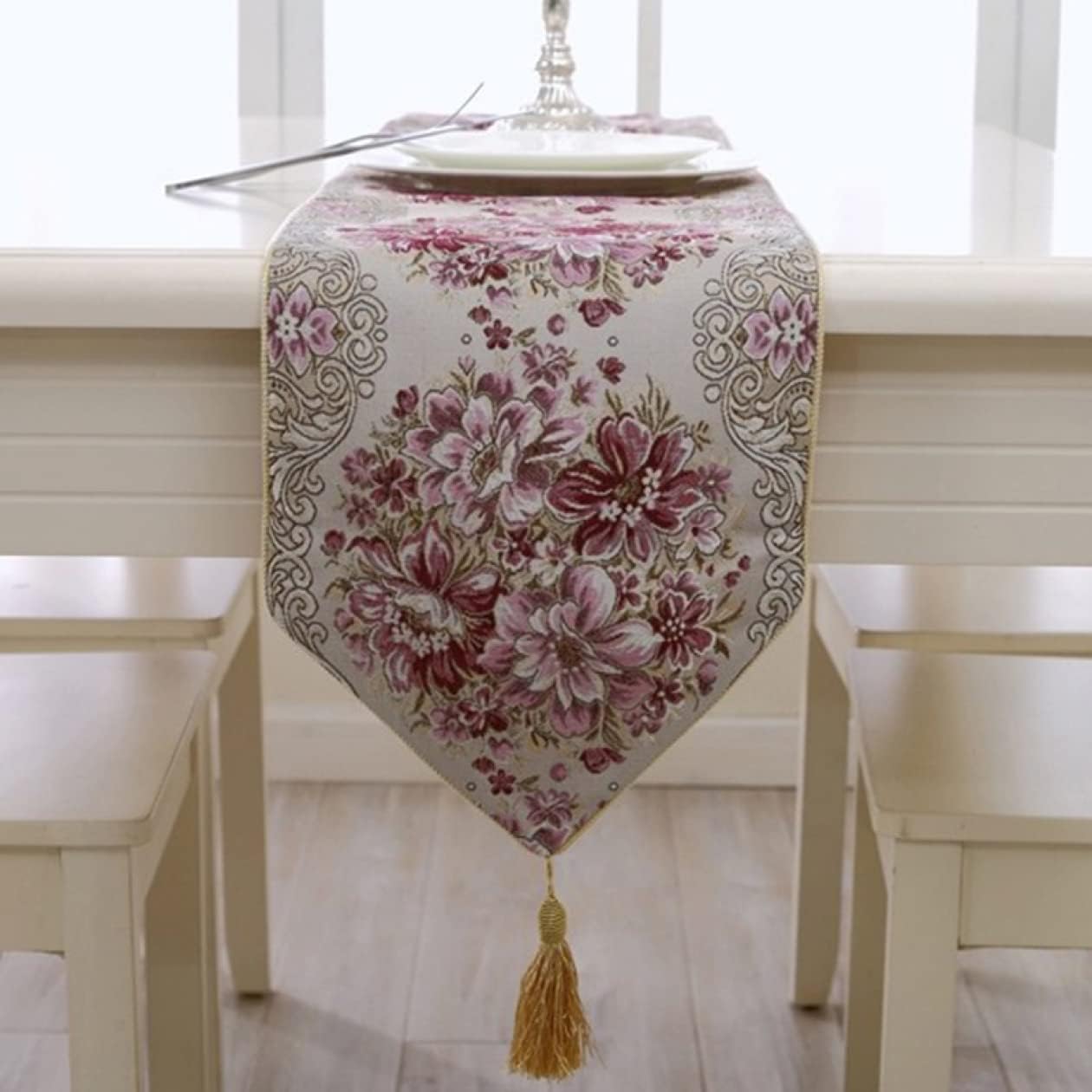 テーブルセンター クロス モダン シンプル 28*160 和 パープル 北欧 テーブルセンター おしゃれ レスト..