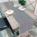 テーブルセンター 撥水 黒 撥水加工 北欧 布 長方形 30×180cm 30*350 ジャガード織り ピンク ホワイト オレンジ ブラウン 花柄 オおしゃれ ...