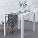 テーブルランナー テーブルクロス 7サイズ イエロー ピンク リバーシブル 食卓ランナー 布 黒 クロス テーブルセンター テーブル ランナー センタークロス ...