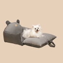 ペット用 犬 車 シート ドライブボックス ドライブベッド 夏用 キャリー 後部座席 飛び出し防止 防水 L 滑り止め 犬 くるま用品 ペット用ドライブボックス...