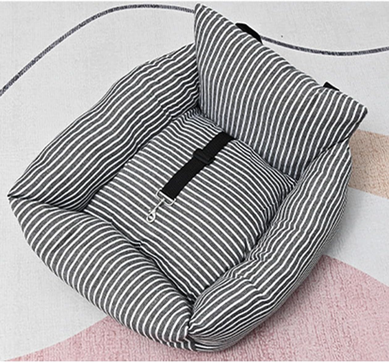 犬 猫 ドライブボックス ペットベッド 車用 ペットドライブ ドライブシート 小型犬 中型犬 お出かけ ドライブ アウトドア 飛び出し防止 犬用品 設計2 65*40*35cm 猫用品 ペットグッズ