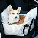 犬 車 ドライブボックス ペットベッド 車用ペットシート ペットキャリーバッグ ペット用ドライブシート 飛び出し防止リード付き 小型犬 猫用 お出かけ 車載用 ...