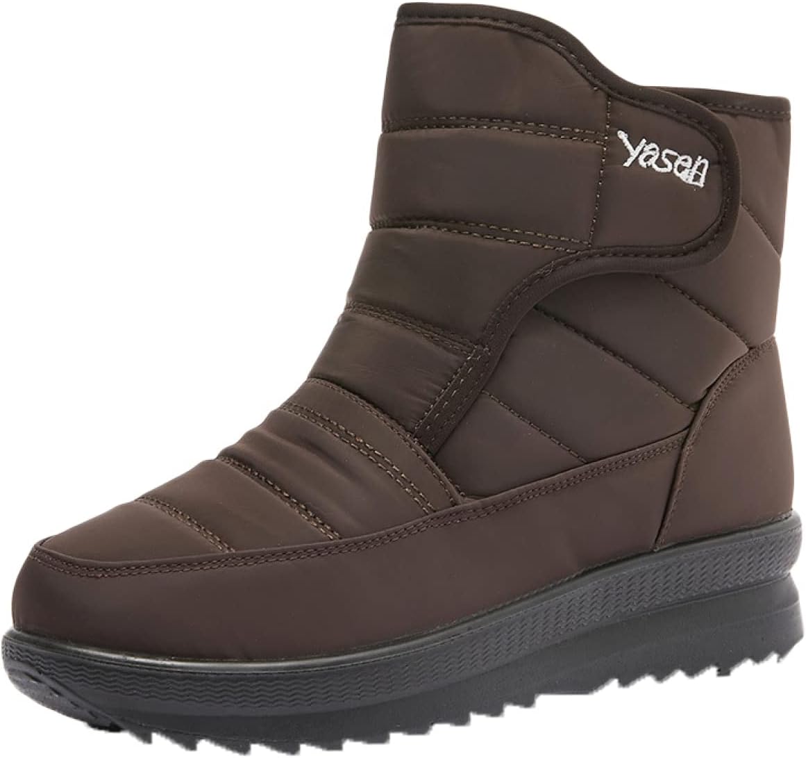 スノーブーツ レディースブーツ メンズ 防水 防寒 レインブーツ 靴 メンズシューズ レインシューズ ショートブーツ スノーシューズ ベルクロ トレッキング 防滑 アウトドア カジュアル