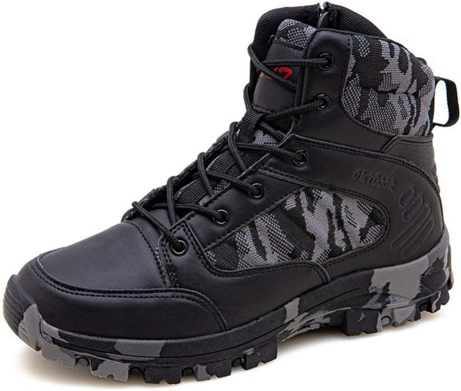 メンズ ミリタリーブーツ メンズ タクティカルブーツ コンバットブーツ ライダーブーツ 作業靴 シューズ サイドジッパー トレッキングシューズ 完全防水 登山靴 超軽量 ウォーキングシューズ 防滑 通