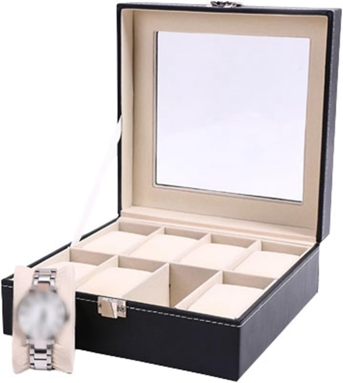 腕時計収納ケース 8本 コレクションケース ウォッチボックス PUレザー アクセサリーケース ディスプレ..