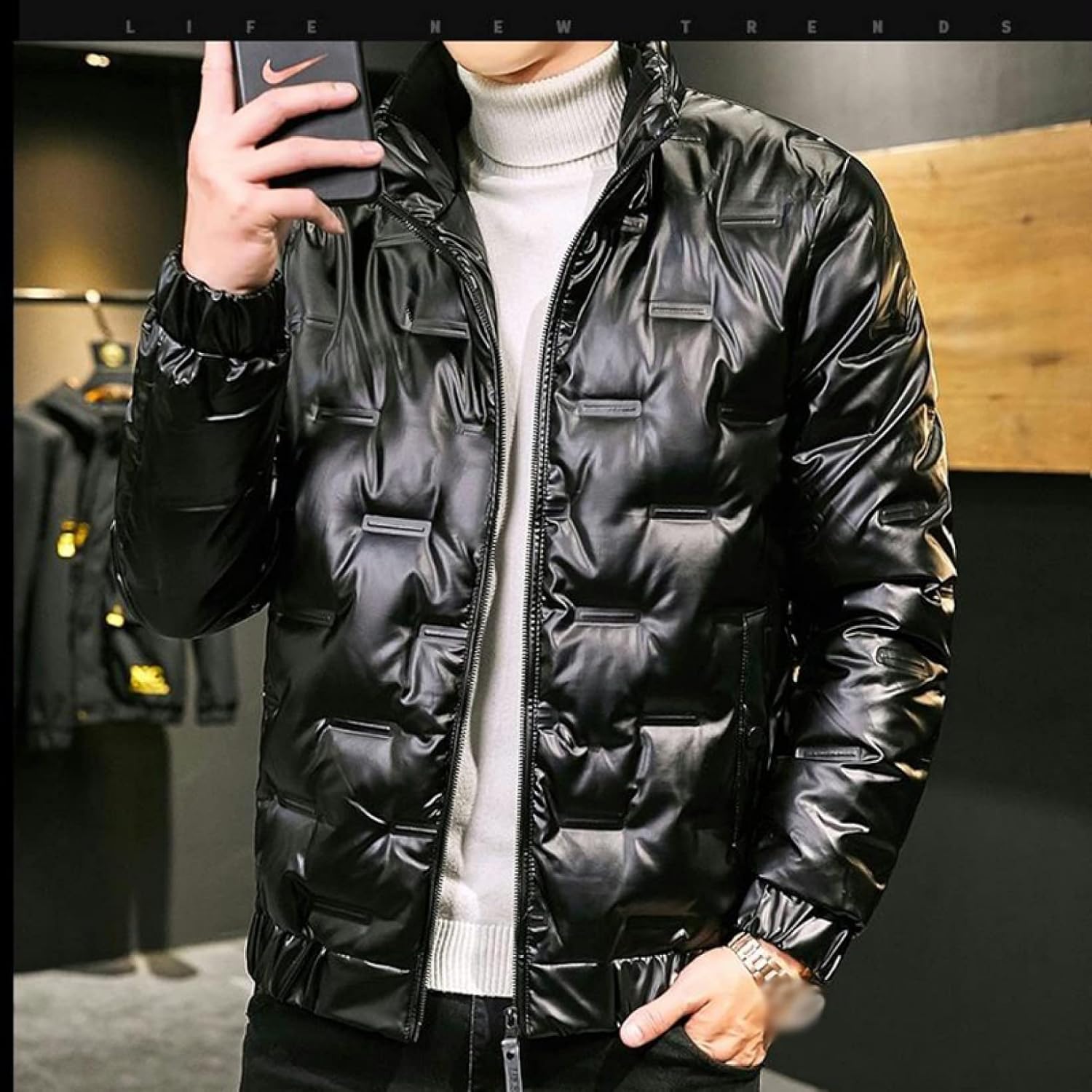 ダウンジャケット メンズ ダウンコート 中綿 ライトダウンジャケット 軽量 防寒 防風 ファッション ジップアップ トップス 防寒対策 カジュアル アウター 厚手 お洒落 冬物 アウトドア 通勤 仕事