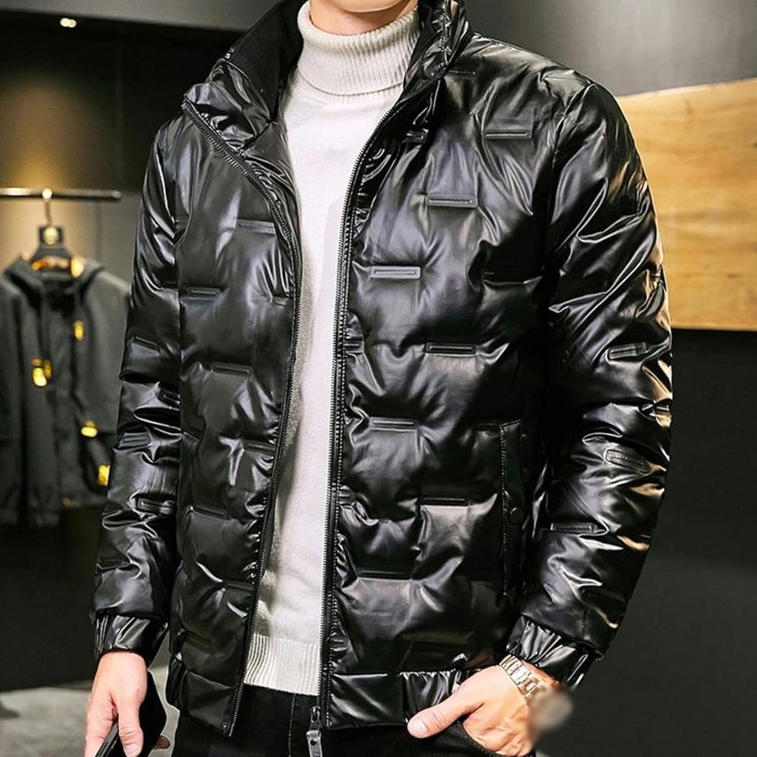 ダウンジャケット メンズ ダウンコート 中綿 ライトダウンジャケット 軽量 防寒 防風 ファッション ジップアップ トップス 防寒対策 カジュアル アウター 厚手 お洒落 冬物 アウトドア 通勤 仕事