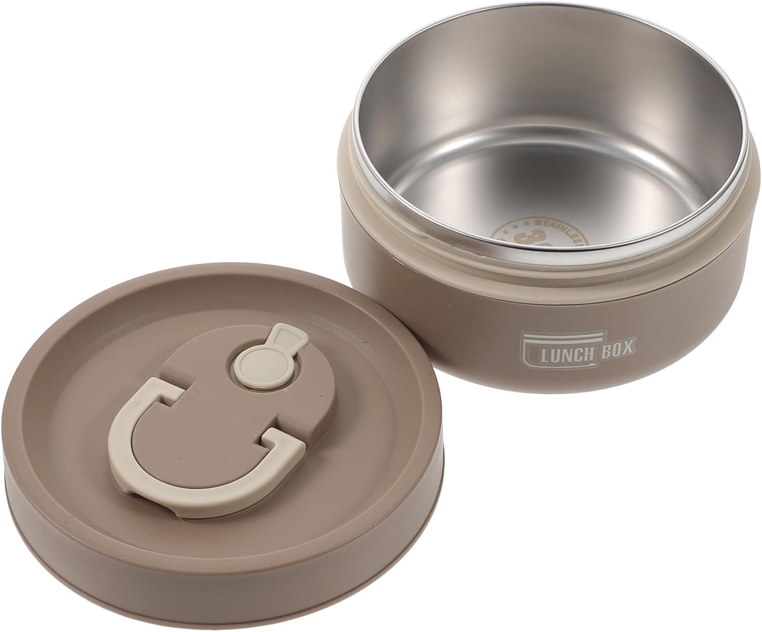 蓋付きスープボウル 熱い食品の容器 フードボウル シリアルボウル 広口ホットコンテナ 熱フラスコ やけ..