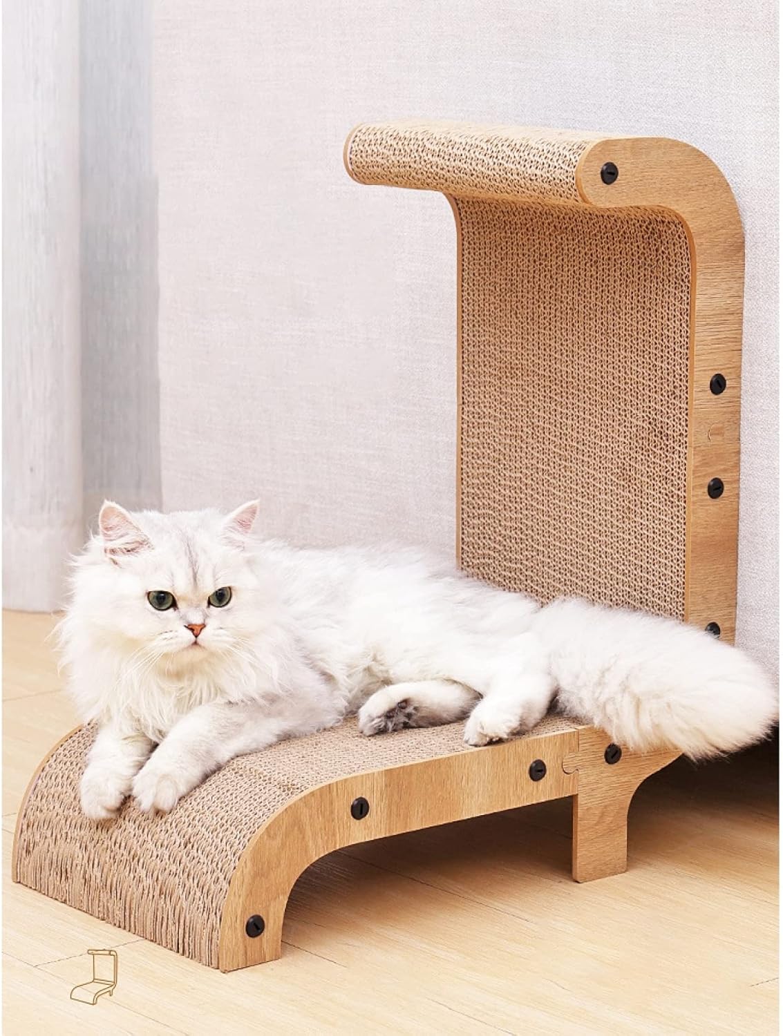 猫　爪とぎ　段ボール　スクラッチャー　壁　保護　つめとぎ　高密度　耐久　可愛い　インテリア　スト..