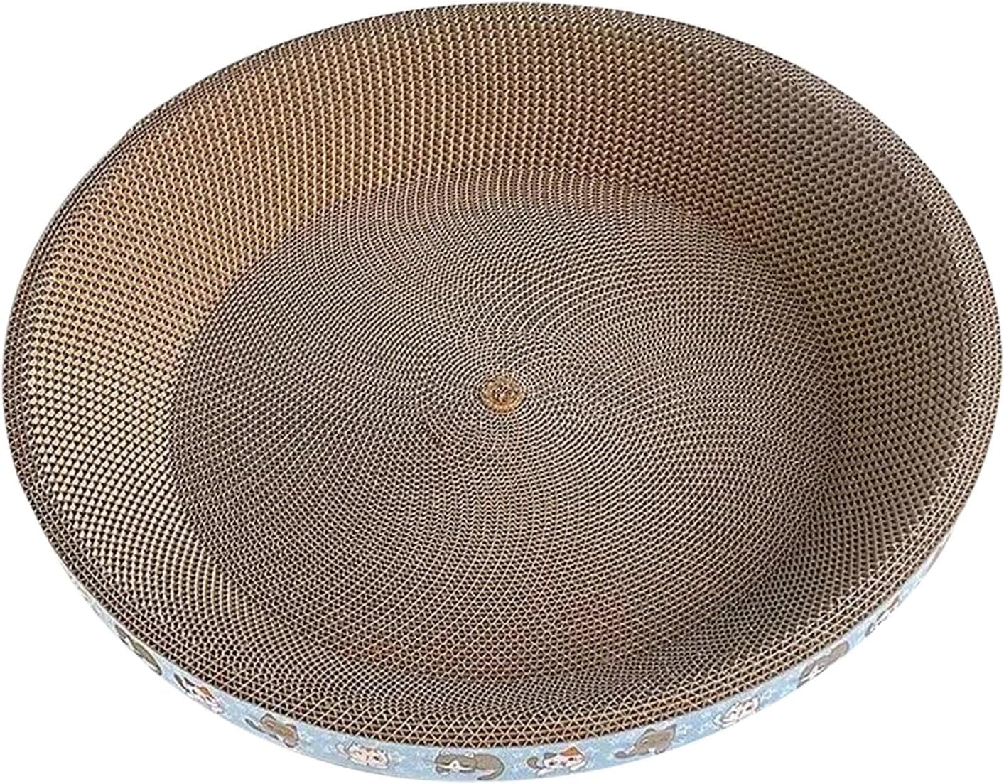 猫スクラッチャー 段ボール 猫の睡眠ベッド 巣トレーニング 研削爪 耐久性のある リラックスできる段ボ..