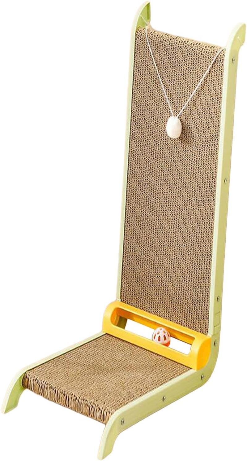 猫スクラッチボード爪スクラッチボードボール付き厚みのある多機能スクラッチおもちゃ猫スクラッチパッ..