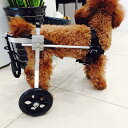 犬用車椅子 完全にサポートされた後ろ足、調節可能な2輪軽量ペットカート スポーツリハビリテーション用、子犬用動物用車椅子