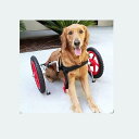 大型犬用後脚用車椅子、ペット用ベビーカーホイール 大型犬用車椅子、調節可能な犬用ペット用車椅子 後脚リハビリテーション 後脚サポート (L、XL)
