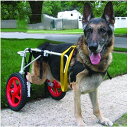 大型犬用ペット用犬用車椅子、後ろ足用アップグレード犬用ホイール、ペット用車椅子カート犬用車椅子後ろ足リハビリテーション、ウォーキングホイールヘルプエムアップハー...