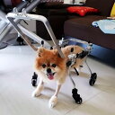 犬用車椅子 ペットリハビリテーション車椅子カート 小型ペットの移動回復を補助 ハンドル付き犬用車椅子 後ろ足/前足用犬脚ブレース (サイズ : ワイド XS サ...
